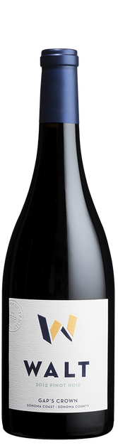 2018 WALT Gap's Crown Pinot Noir Bottle Shot